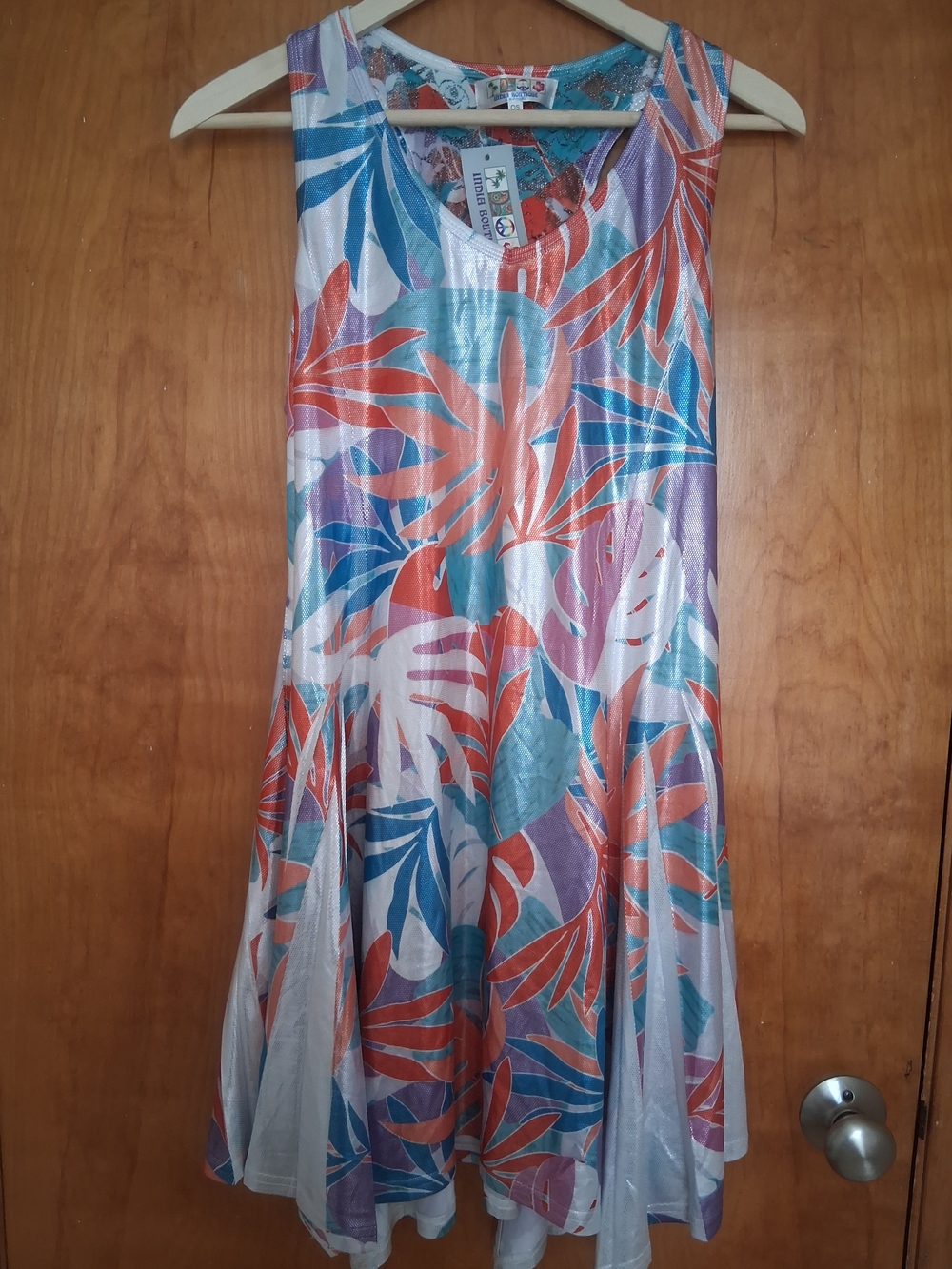 NWT Womens Dress Size OS Tropical Travel Vacay